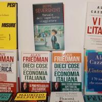14 Libri - Mieli - Feltri - Friedman - Belpietro