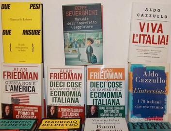 14 Libri - Mieli - Feltri - Friedman - Belpietro