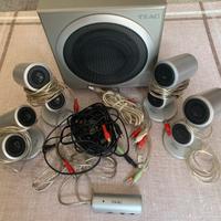 Impianto Audio 5+1 Teac PowerMax  1800