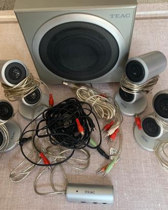 Impianto Audio 5+1 Teac PowerMax  1800