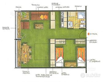 Multiproprietà - Bilocale arredato