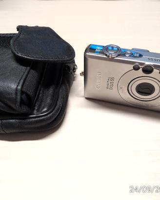 Canon Digital IXUS 55 Vintage + Custodia pelle