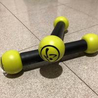 Zumba manubri gialli 0.5 kg tonic e fitness