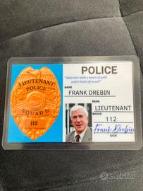 Tesserino Identificativo Frank Drebin