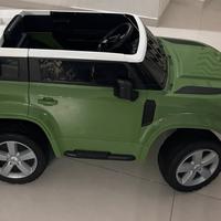 Land Rover Defender elettrica per bambini
