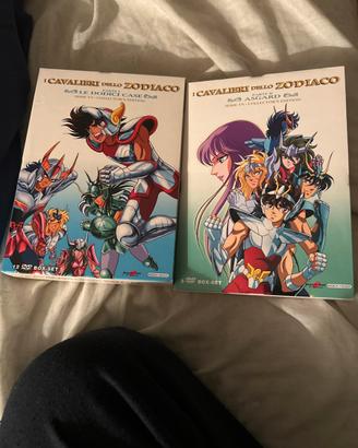 Cofanetti cavalieri dello zodiaco