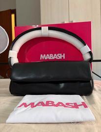 Borsa mabash nera puffy longuette