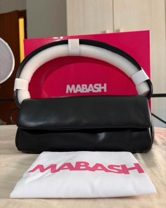 Borsa mabash nera puffy longuette