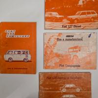 libretti uso e manutenzione Fiat 