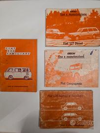 libretti uso e manutenzione Fiat 