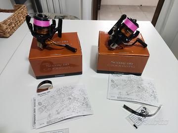Coppia di Mulinelli Shimano Soare bb c2000sspg