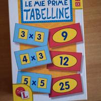 gioco didattico le mie prime tabelline 5-8 anni 