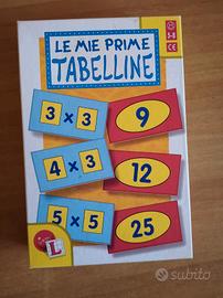 gioco didattico le mie prime tabelline 5-8 anni 