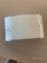 Lambada da parete in vetro