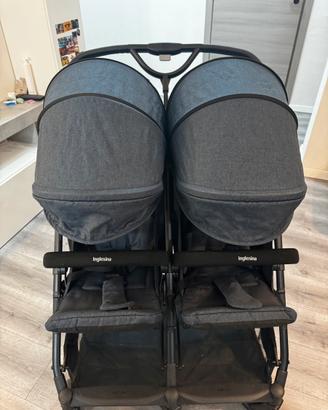 Inglesina twin sketch  passeggino gemellare