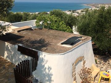 Trullo in villa vista mare a TorreVado- Lecce