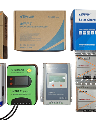 REGOLATORE DI CARICA SOLARE CENTRALINA MPPT / PWM