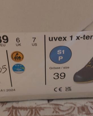 scarpa antinfortunistica UVEX 1 x-tended  - 39