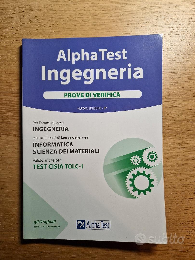 Alpha test ingegneria TOLC-I - Libri e Riviste In vendita a Rovigo