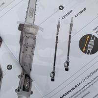 Motosega Potatore Telescopico VOLPI 2 batterie
