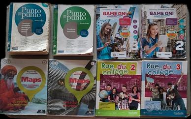 Libri scolastici medie.