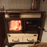 stufa a legna cucina economica 