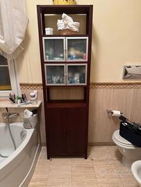 Mabile bagno in legno wenge