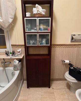 Mabile bagno in legno wenge