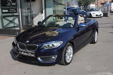 Bmw 220 d CABRIO LUXURY STEPTRONIC SPORT SENSORI A