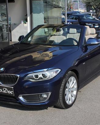 Bmw 220 d CABRIO LUXURY STEPTRONIC SPORT SENSORI A