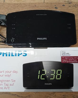 RADIOSVEGLIA PHILIPS AJ3400/12 AMPIO RADIO AM/FM