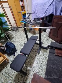 CORENGTH Panca piana inclinabile e pieghevole 