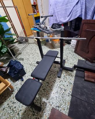 CORENGTH Panca piana inclinabile e pieghevole 