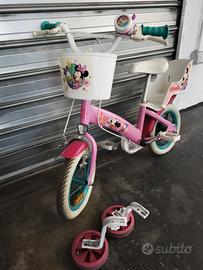 Bici bambina Minnie da 12"