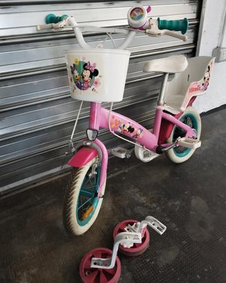 Bici bambina Minnie da 12"