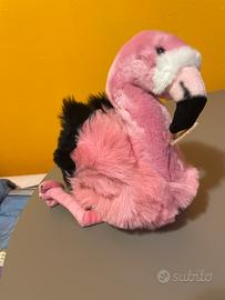 Peluche fenicottero rosa