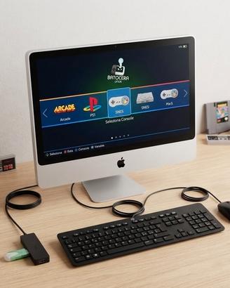 iMac 20" + Console Retrogaming Batocera Linux