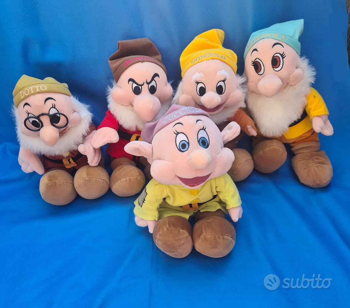 Peluche Biancaneve e i 7 Nani Disney vintage Collezionismo In vendita a Piacenza