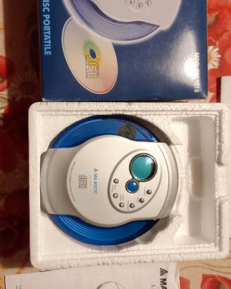 Lettore CD portatile majestic