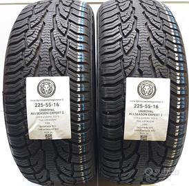 2 GOMME 225 55 16 UNIROYAL A55216