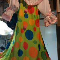 costume clown bambina e costume messicana