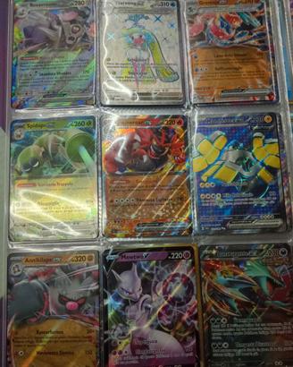 Lotto carte pokemon