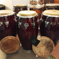 Congas LP Salsa Model, trio set