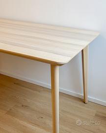 TAVOLO LISABO - Tavolo Ikea legno chiaro minimal