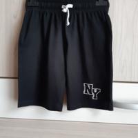 Pantaloncini neri bambino Terranova 8/9 anni