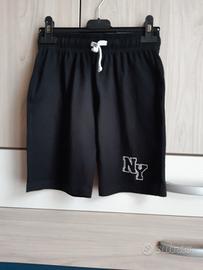 Pantaloncini neri bambino Terranova 8/9 anni