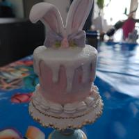 Torta tema pasqua come arredamento