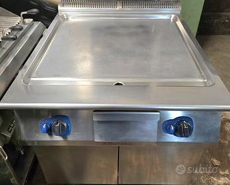 Frytop Electrolux liscio a gas