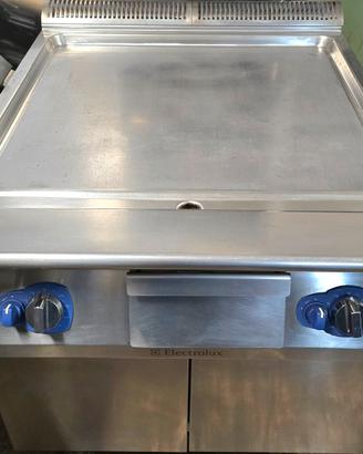 Frytop Electrolux liscio a gas