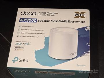 TP-Link Deco X60 System Mesh Wi-Fi 6 AX3000